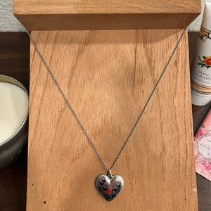 Silver Disney necklace